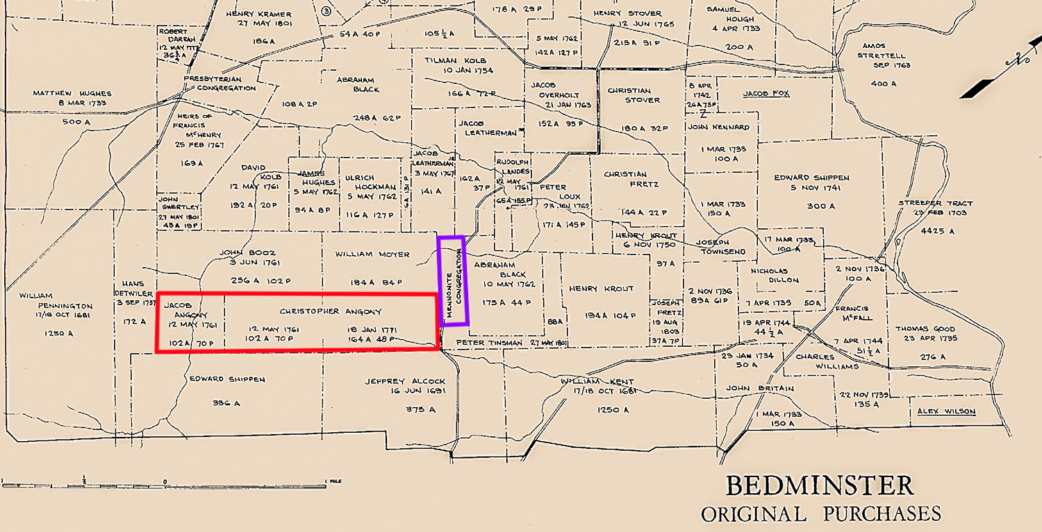 Map Bedminster Twp