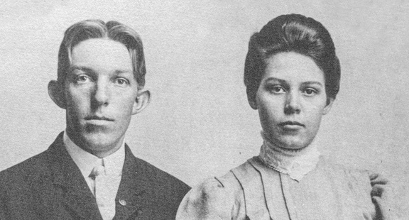 Edward Schultheiss and Claibell McVay 1905