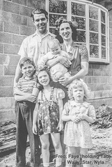 Fred A. Schultheiss family 1945